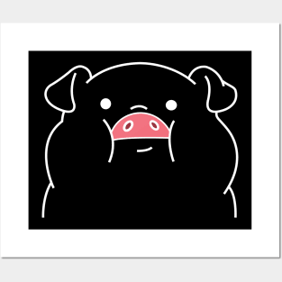 A cute pig ! Posters and Art
